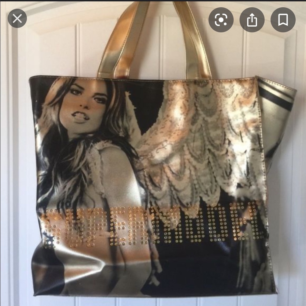 Victoria secret supermodel tote bag